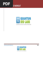 24 Hour SEO Workout