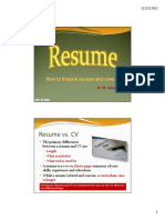 How To Prepare Resume