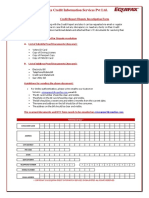 Equifax Credit Information Services PVT LTD.: Credit Report Dispute Investigation Form