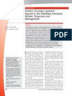 Acl Immature Patient