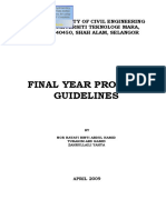 Final Year Project Guidelines PDF