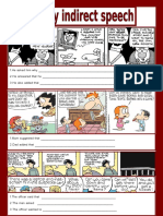 Comic Strips - Reported Speech