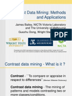 Contrast Data Mining: Methods and Applications