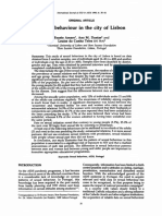 Sexual Behaviour in The City of Lisbon: Fausto Amaral, Ana M. Dantas? and Louise Da Cunha Teles