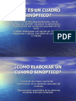 Cuadro Sinoptico