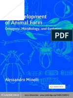 Minelli (2003) The Development of Animal Form PDF