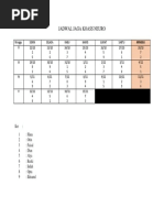 Jadwal Jaga