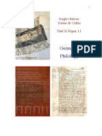 Germanic Philology. Bibliography PDF