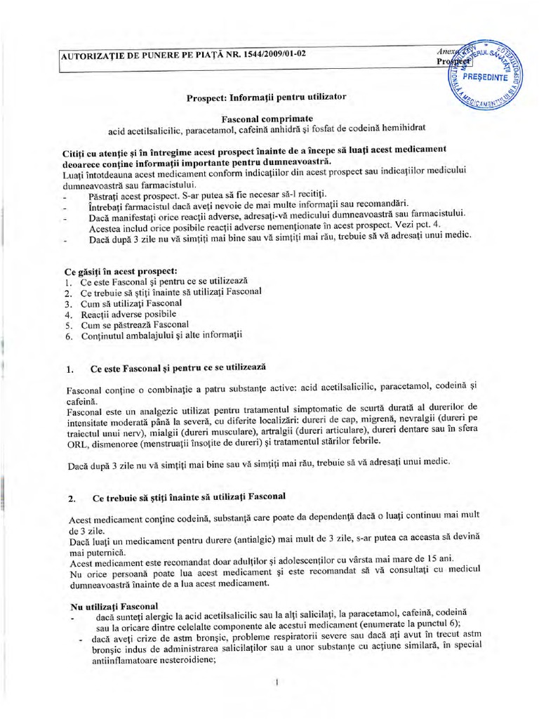 Prospect Fasconal | PDF