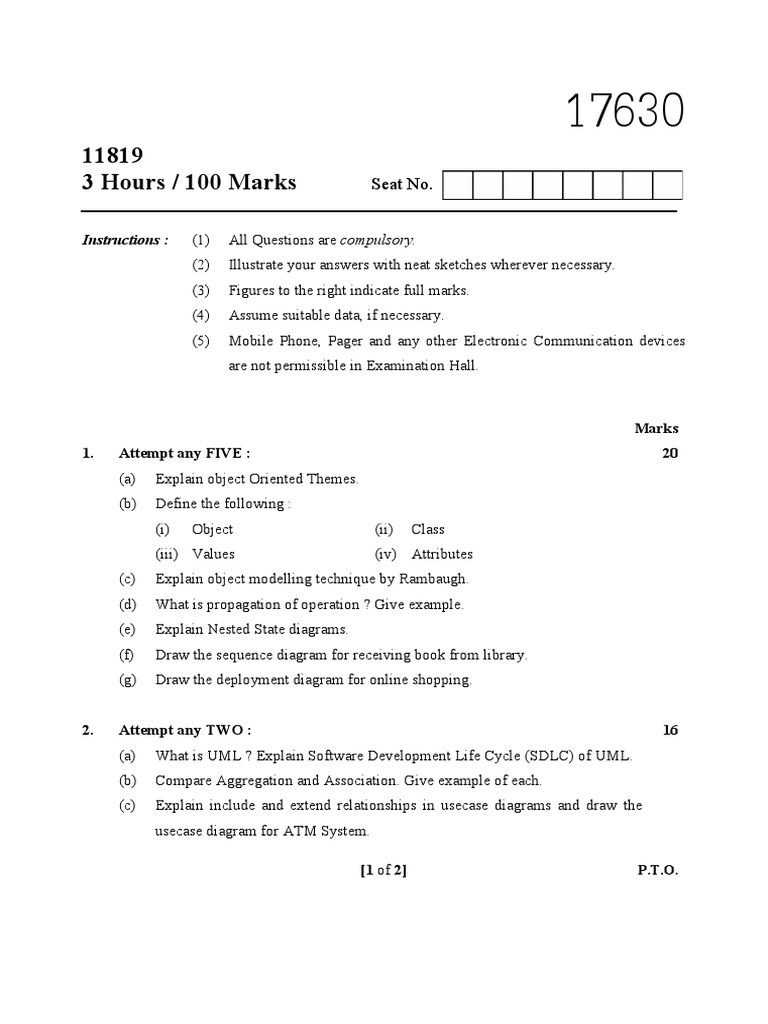 CSS Model Paper 2018 Exam Questions | PDF | Machine Learning ...
