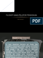 Filosofi Sang Pelopor Pendidikan