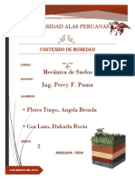 Contenido de Humedad Trabajo