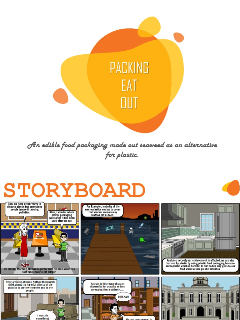 An Edible Food Packaging Made Out Seaweed As An Alternative For Plastic ...