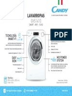 Lavadora Inalámbrica de 10 kg con Tecnología Inverter y Ciclos Inteligentes