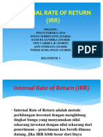 Internal Rate of Return (Irr) Kel.1