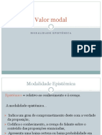 Gramática Valor Modal