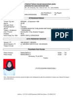 Form Pendaftaran Putri PDF
