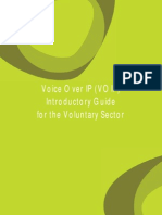Introductory Guide Voice Over IP (VOIP) For The Voluntary Sector