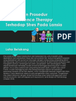 Penerapan Prosedur Reminiscence Therapy Terhadap Stres Pada Lansia