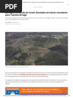 Barragem Em Barão de Cocais_ Simulado Vai Treinar Moradores Para 7 Pontos de Fuga _ Minas Gerais _ G1