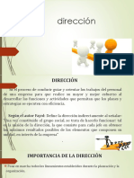 Diapositivas Administración 2 - Dirección