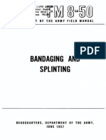 Bandaging and Splinting FM 8-50
