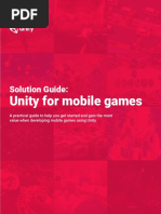 Unity For Mobile Games: Solution Guide