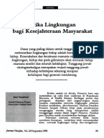 Etika Lingkungan Bagi Kesejahteraan Masy PDF