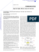 Sodium Methoxide As Efficient Catalyst For The Direct Amidation of Esters