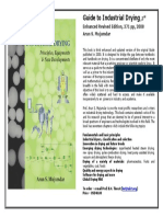 Guide To Industrial Drying:, 3 Enhanced Revised Edition, 371 PP, 2008 Arun S. Mujumdar