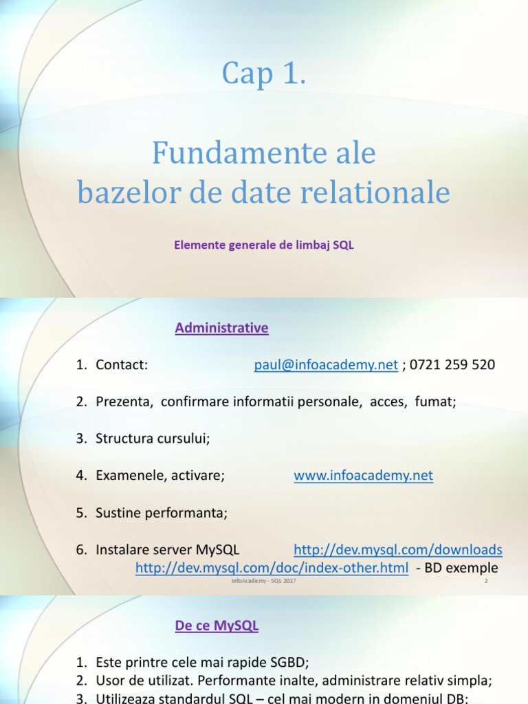 SQL Slide 1.07543 | PDF