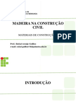 Madeira na construção: propriedades e aplicações