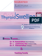 Pathological Aspect of Thyroid Swelling - 13-12-2006