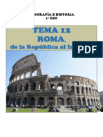 AC GH 1ESO Tema 12 Roma, de La República Al Imperio y Tema13 Hispania