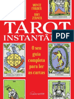 O Tarot Instantâneo com cartas modelo