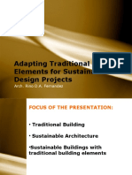 Adapting Traditional Building Elements