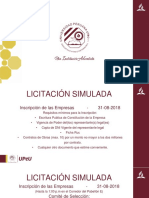 Programacion Licitacion y Taller