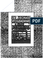 BARRIG - de Vecinas A Ciudadanas PDF