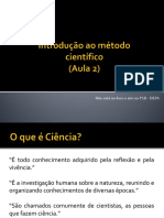 AULA 2 - Introdução Ao Método Científico (2019)