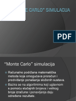 Monte Carlo Prezentacija