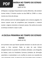 A Escola Primária No Tempo Do Estado Novo