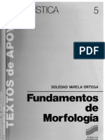 VARELA ORTEGA Soledad - Fundamentos de Morfologia