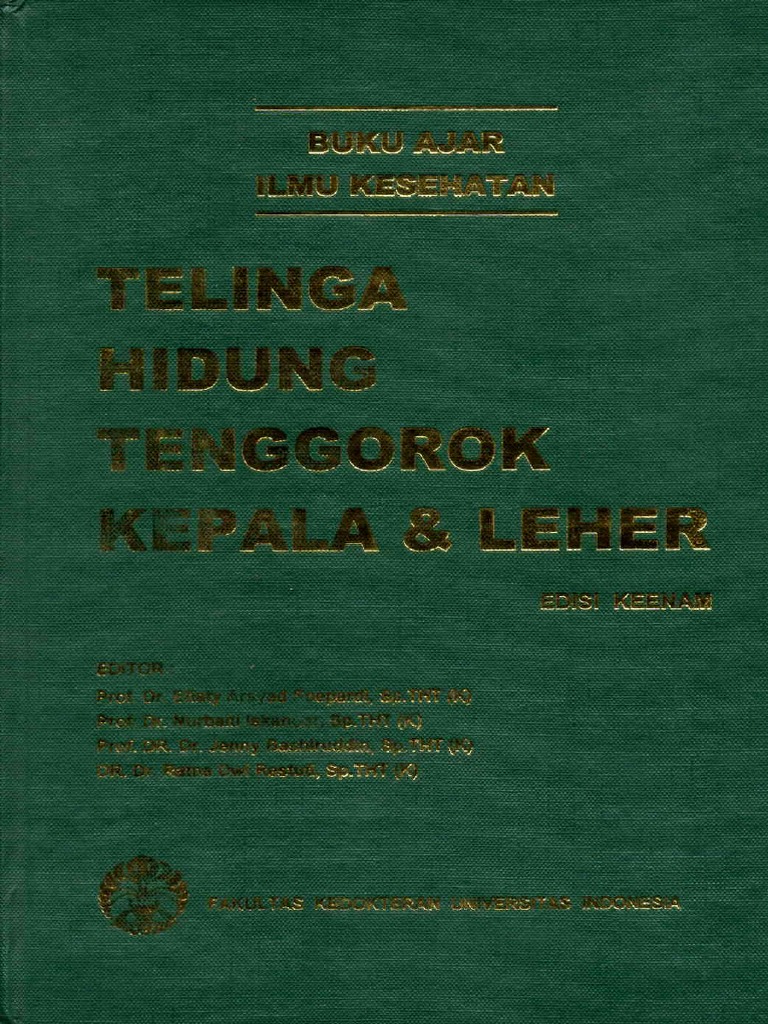 4391 Buku Ajar Ilmu Kesehatan THT FK UI PDF PDF