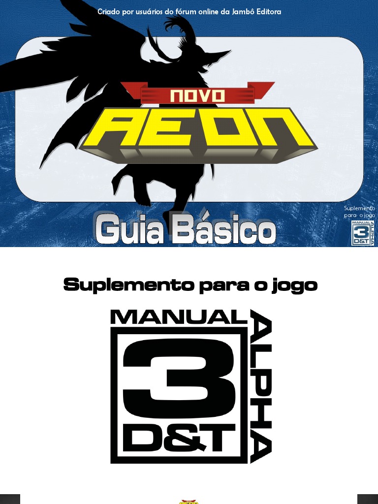 Suplemento para 3D&T: Novo Aeon | PDF | Jogos de RPG | Terra