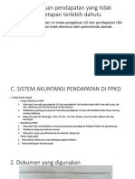 Pengakuan Pendapatan Yang Tidak Perlu Ada Penetapan Terlebih Dahulu