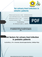 Childhood urinary tract infection   in primary care a prospective observational study of prevalence,  diagnosis,  treat.ppt