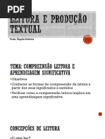 Leitura e Produção Textual - Aula 2