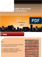 Building Structure: Solid Walls