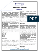 Projeto Pedagógico Simulado