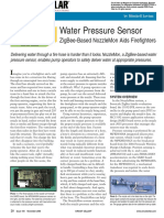 Water pressure sensor